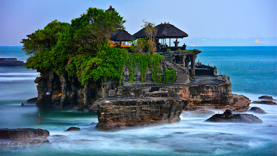 Ngôi đền nổi tiếng ở Bali.